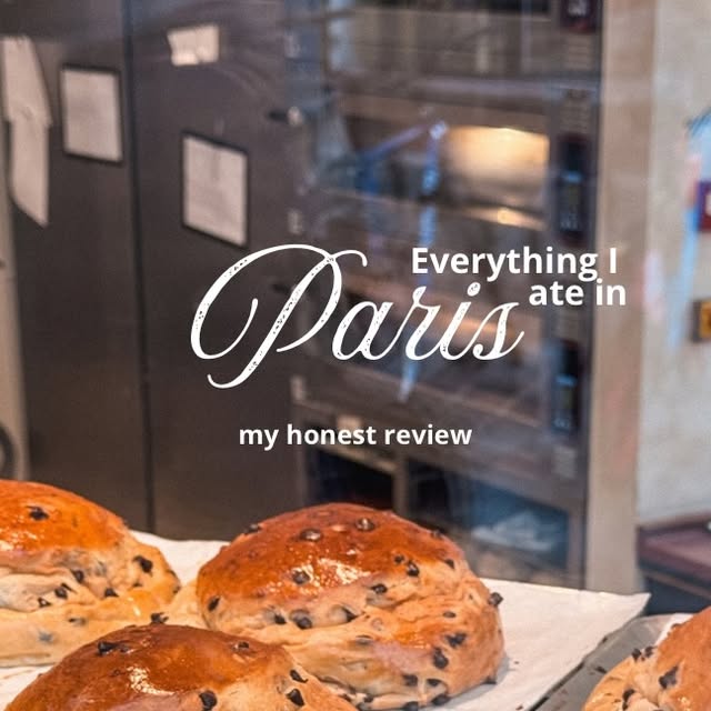 Paris Food Review