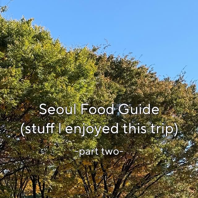 Best Seoul Bakery Guide