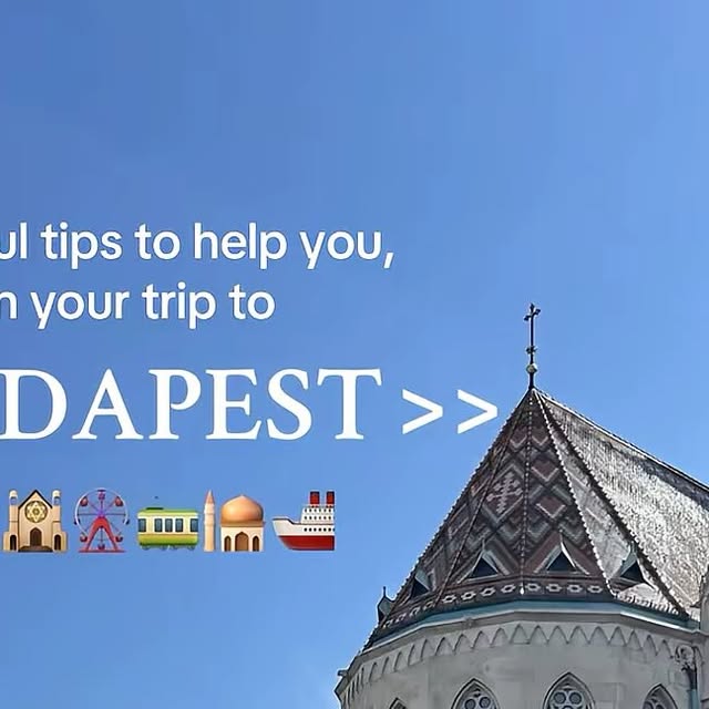 Budapest Travel Hacks