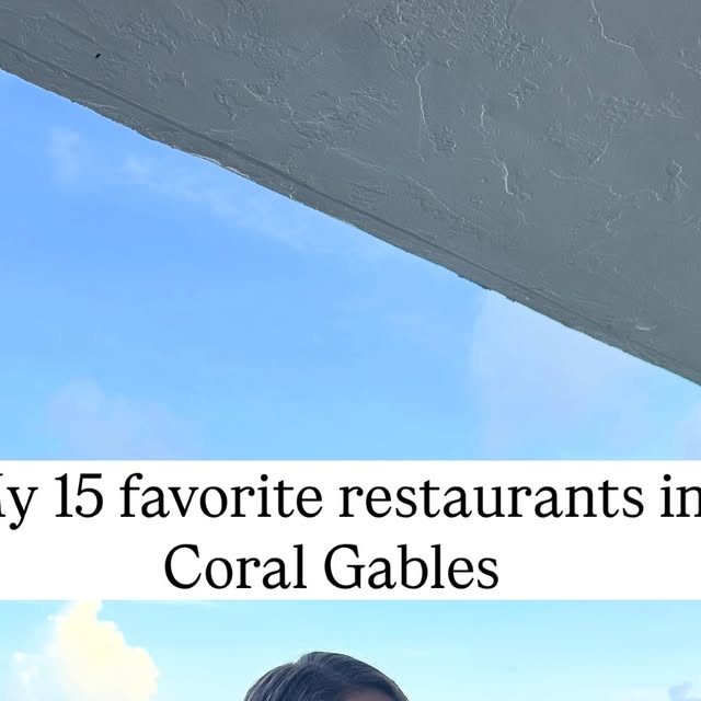 Coral Gables Top Eats thumbnail