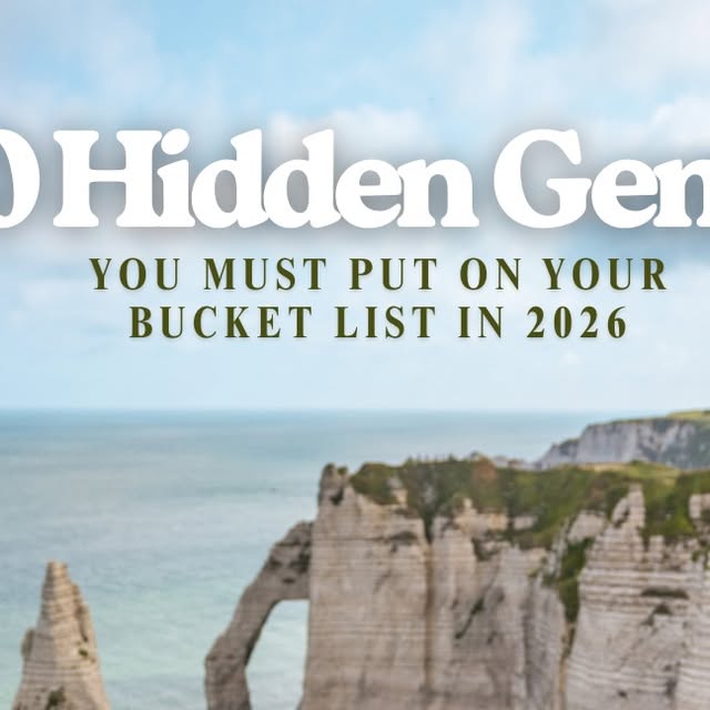 Top 2026 Travel Gems thumbnail