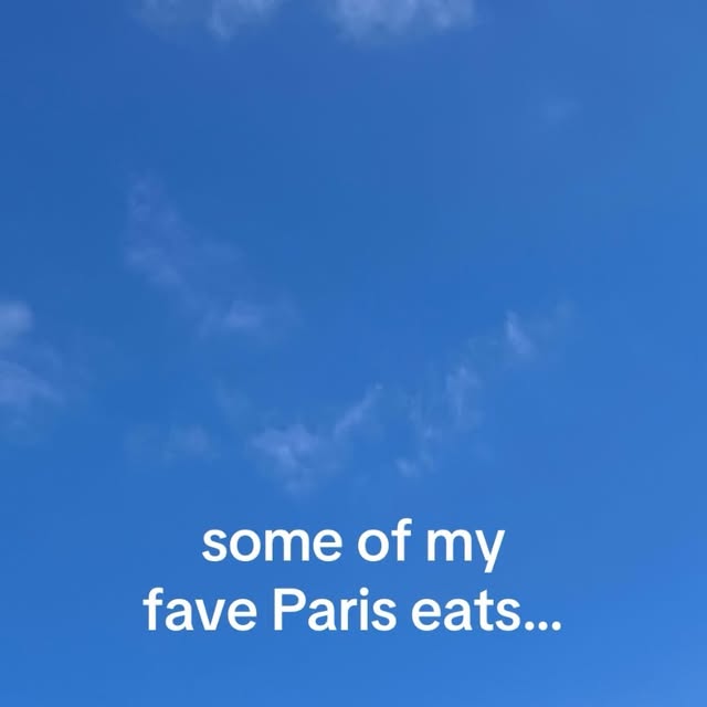 Best Paris Eats