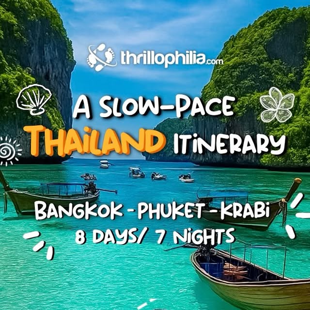 Slow Thailand Itinerary