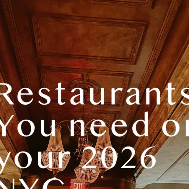 Top NYC Restaurant Picks thumbnail