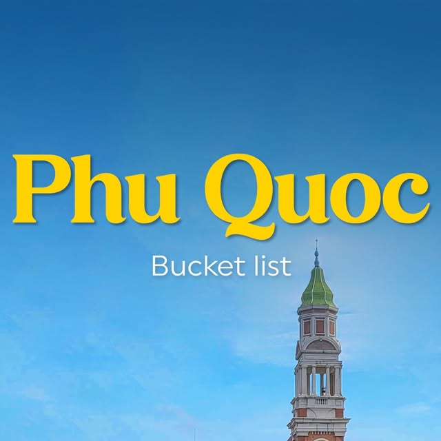Phu Quoc Bucket List thumbnail