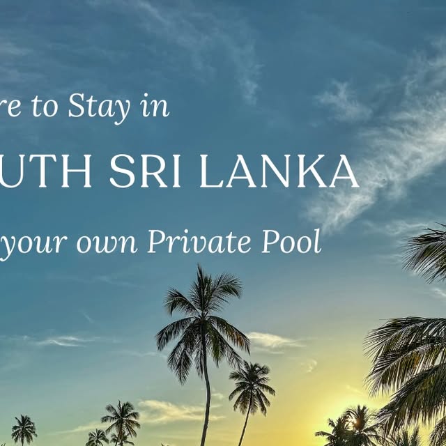 Sri Lanka Luxury Stays