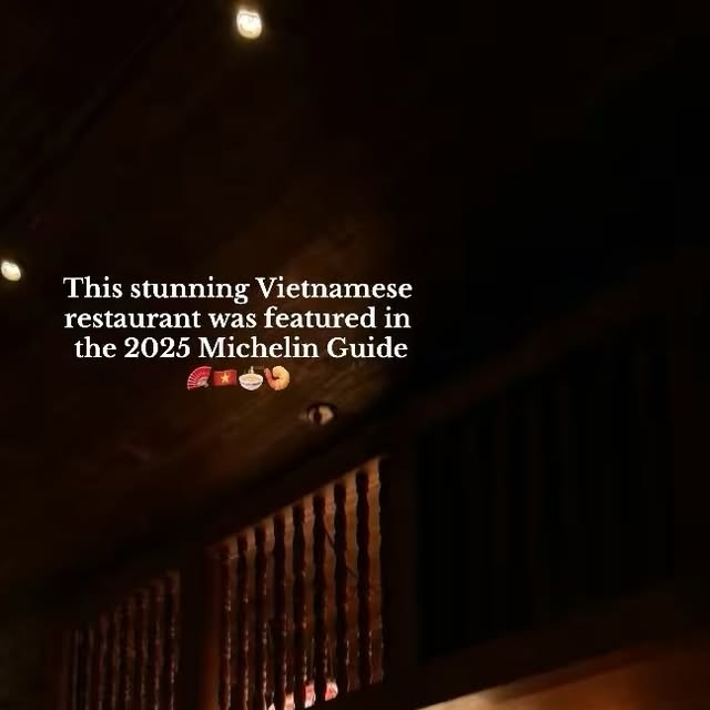 Stunning Vietnamese Michelin Spot thumbnail
