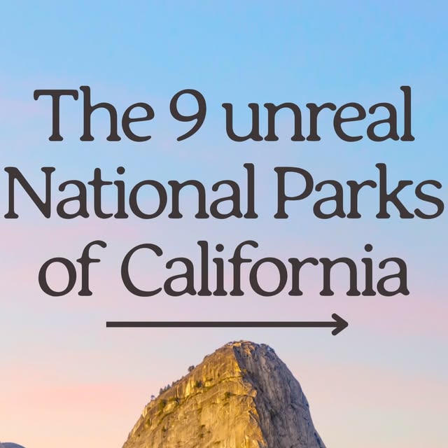 Unreal California Parks