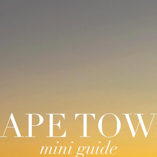 Cape Town Travel Guide thumbnail