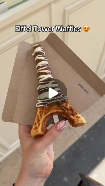Eiffel Tower Waffles Paris thumbnail