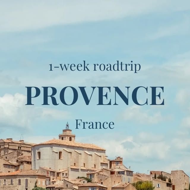 Provence One Week Roadtrip thumbnail