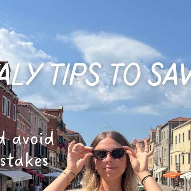 Italy Travel Hacks thumbnail