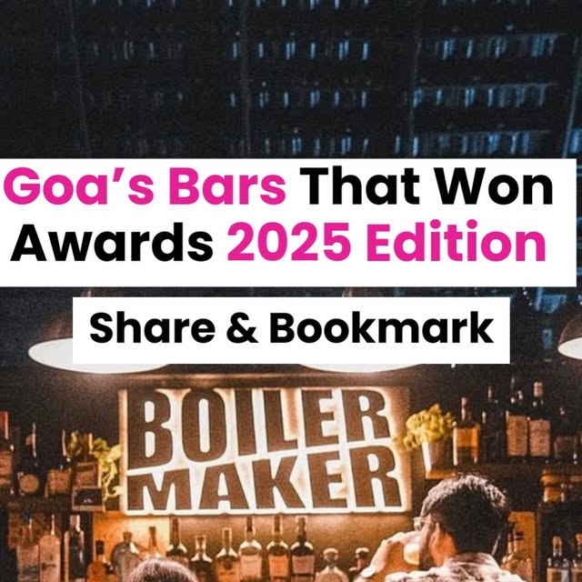 Top Awarded Goa Bars