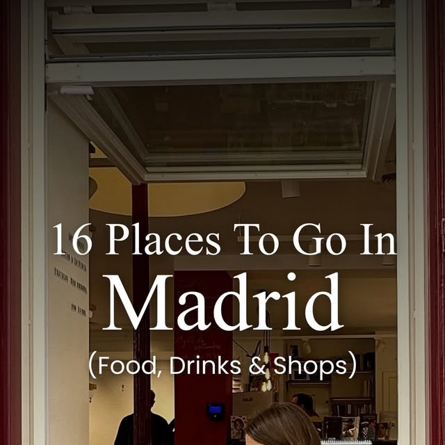 Top Madrid Travel Spots