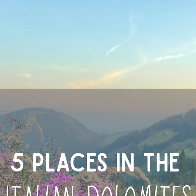 Top Fairytale Dolomites Spots thumbnail