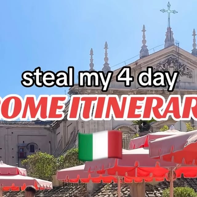 Rome Four Day Itinerary thumbnail