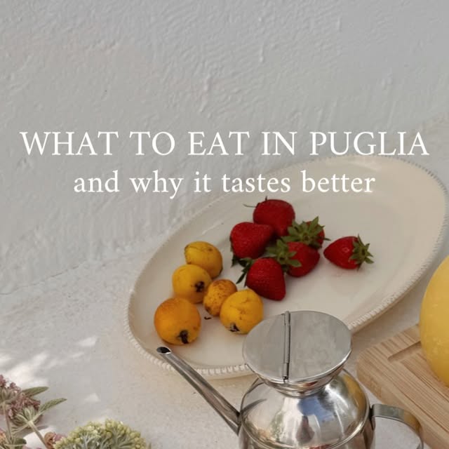 Must Eat Puglia