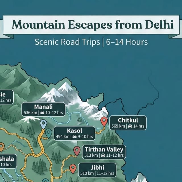Epic Delhi Mountain Escapes thumbnail