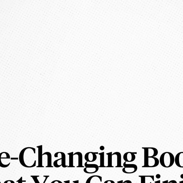 Quick Life-Changing Books thumbnail