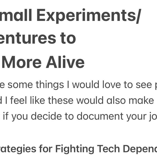 Life Experiment Ideas thumbnail