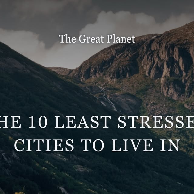 Least Stressed Cities