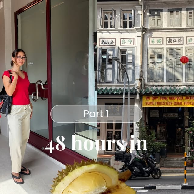 Slow Singapore Itinerary