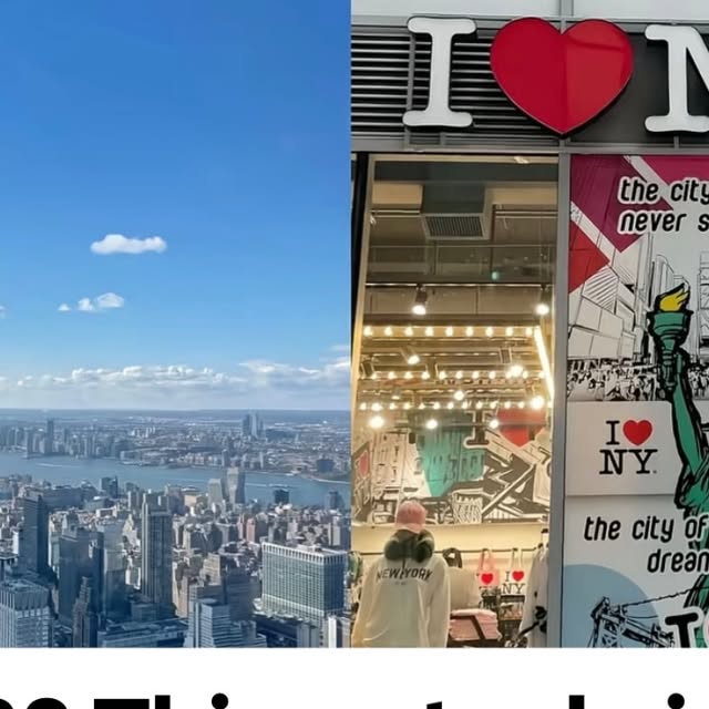 NYC Must Visit Spots