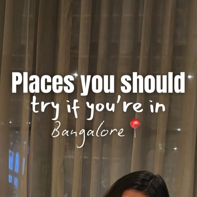 Top Bangalore Eateries thumbnail