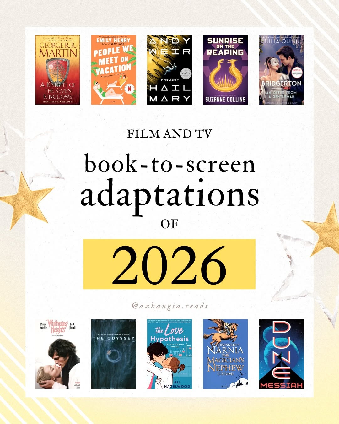 2026 Book Screen Adaptations thumbnail
