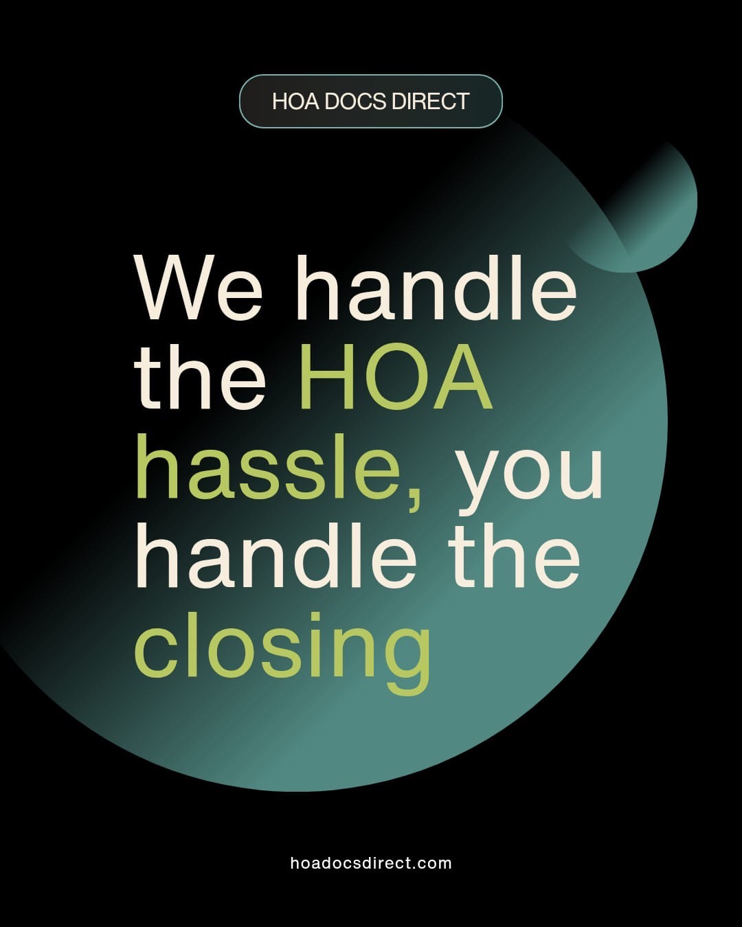 Easy HOA Closings
