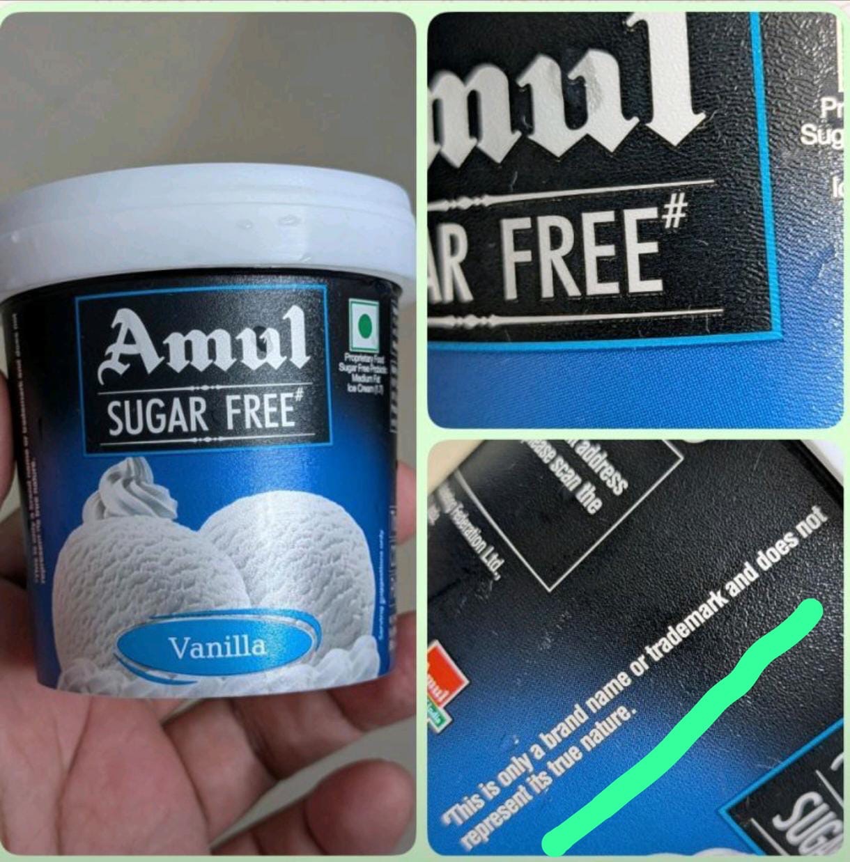 Amul Label Reality