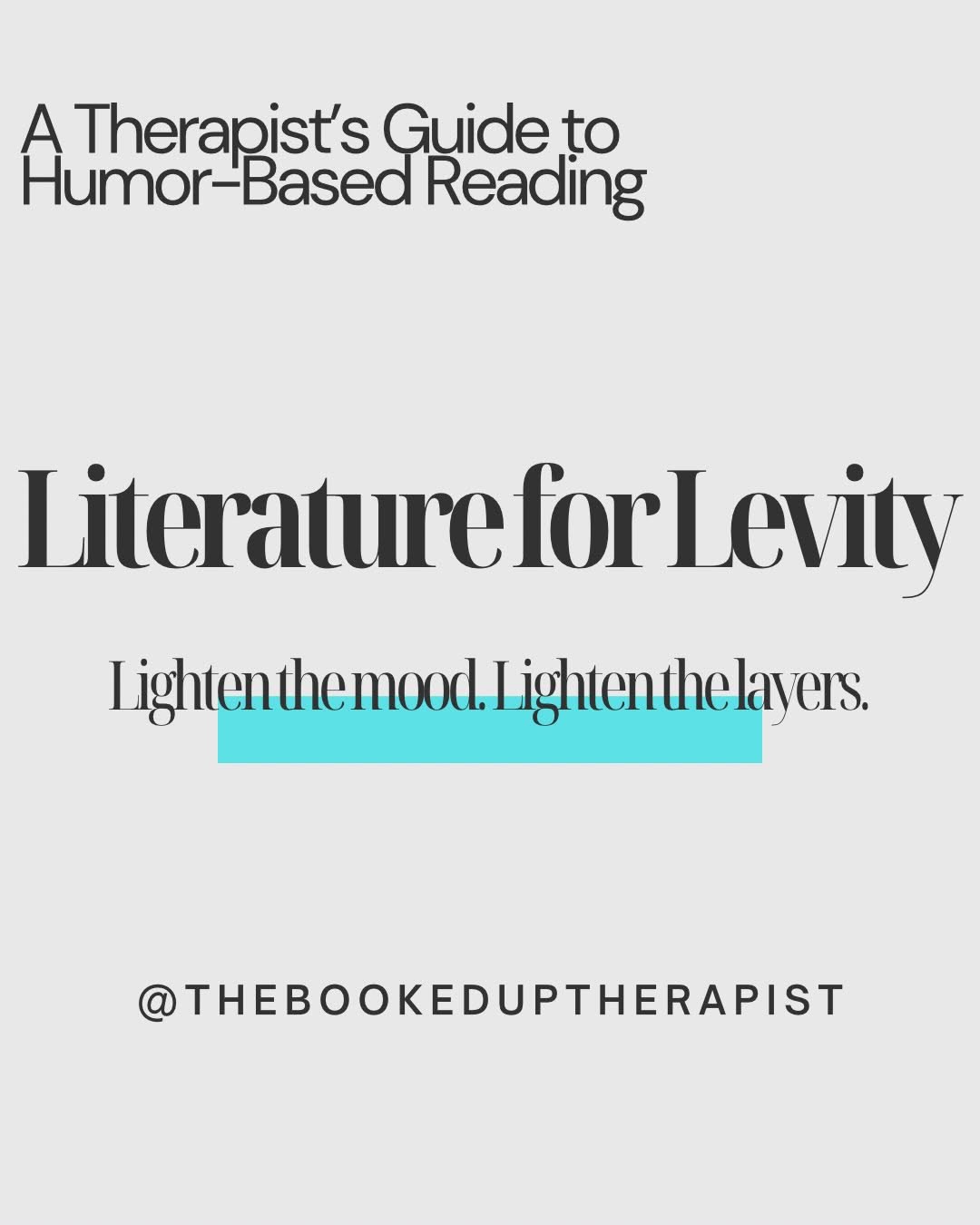 Humor Based Reading Guide thumbnail