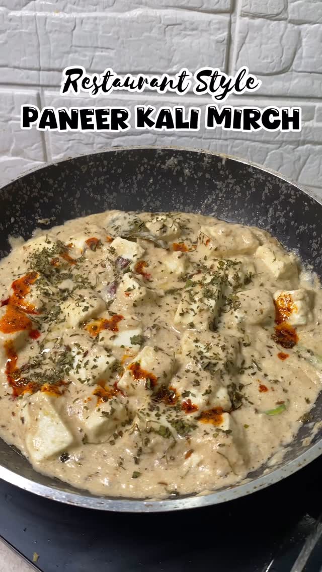 Paneer Kali Mirch Recipe thumbnail