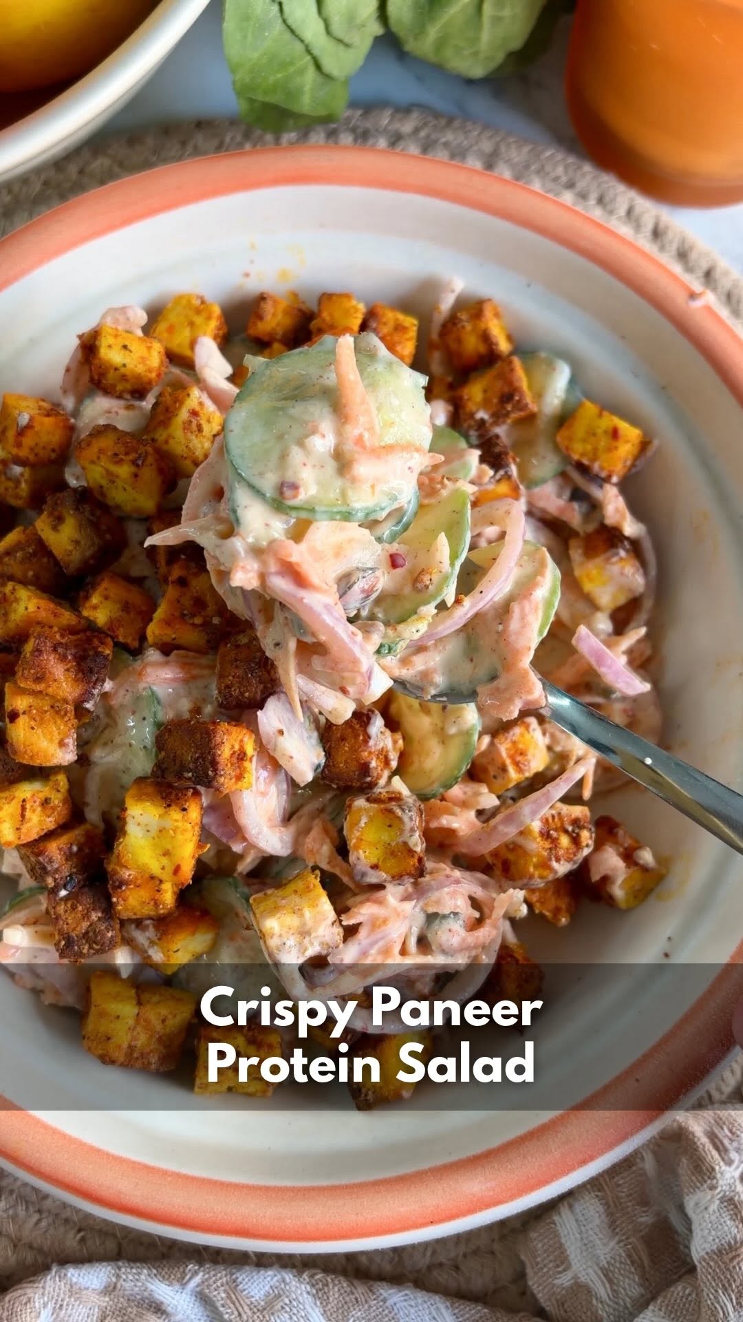 Crispy Paneer Salad thumbnail
