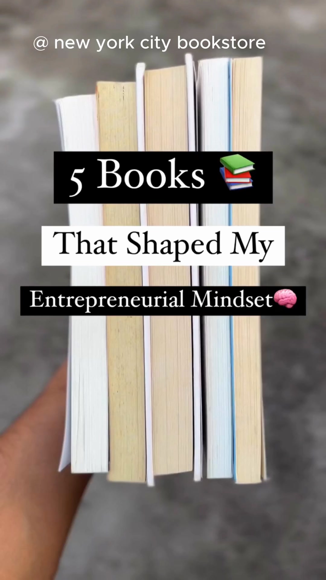 Entrepreneur Mindset Books