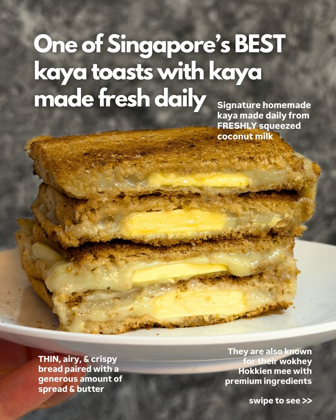 Singapore Best Kaya Toast