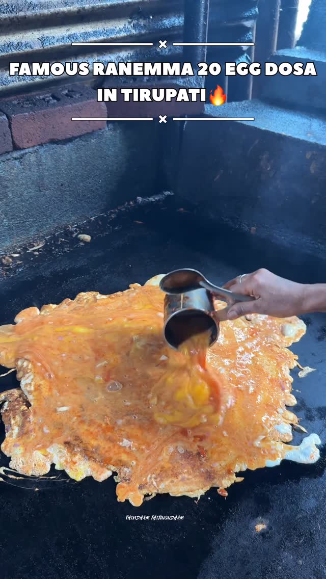 Massive 20 Egg Dosa