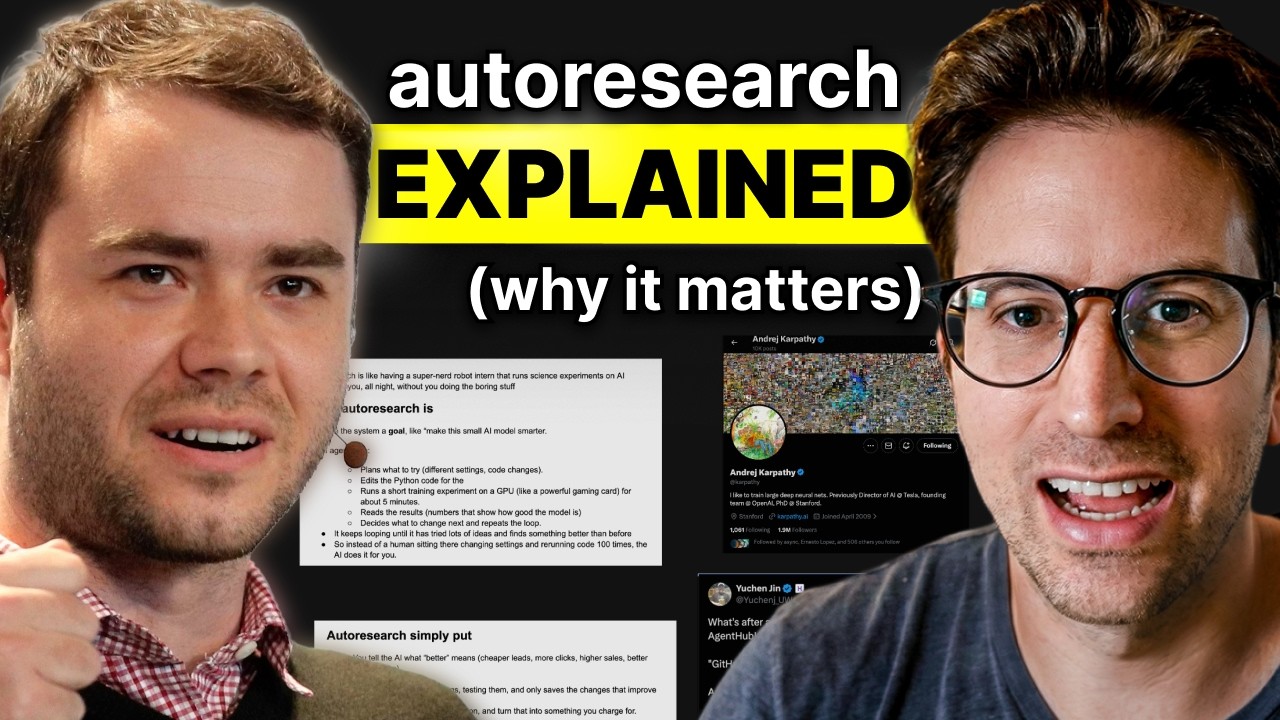 Karpathy Autoresearch Explained thumbnail