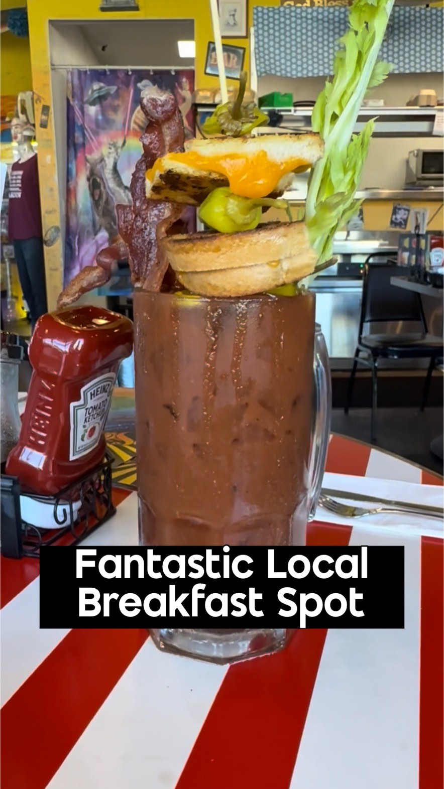 Quirky Vegas Breakfast