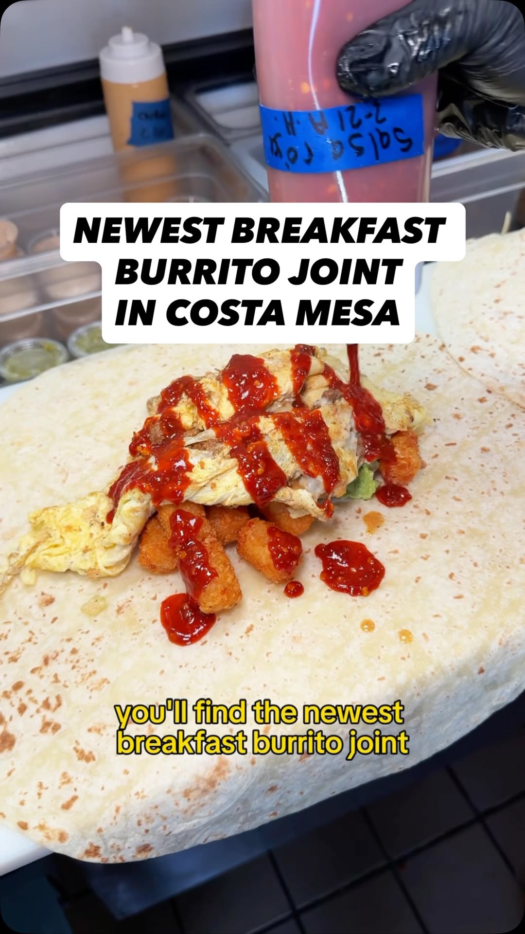 Huge Costa Mesa Burritos