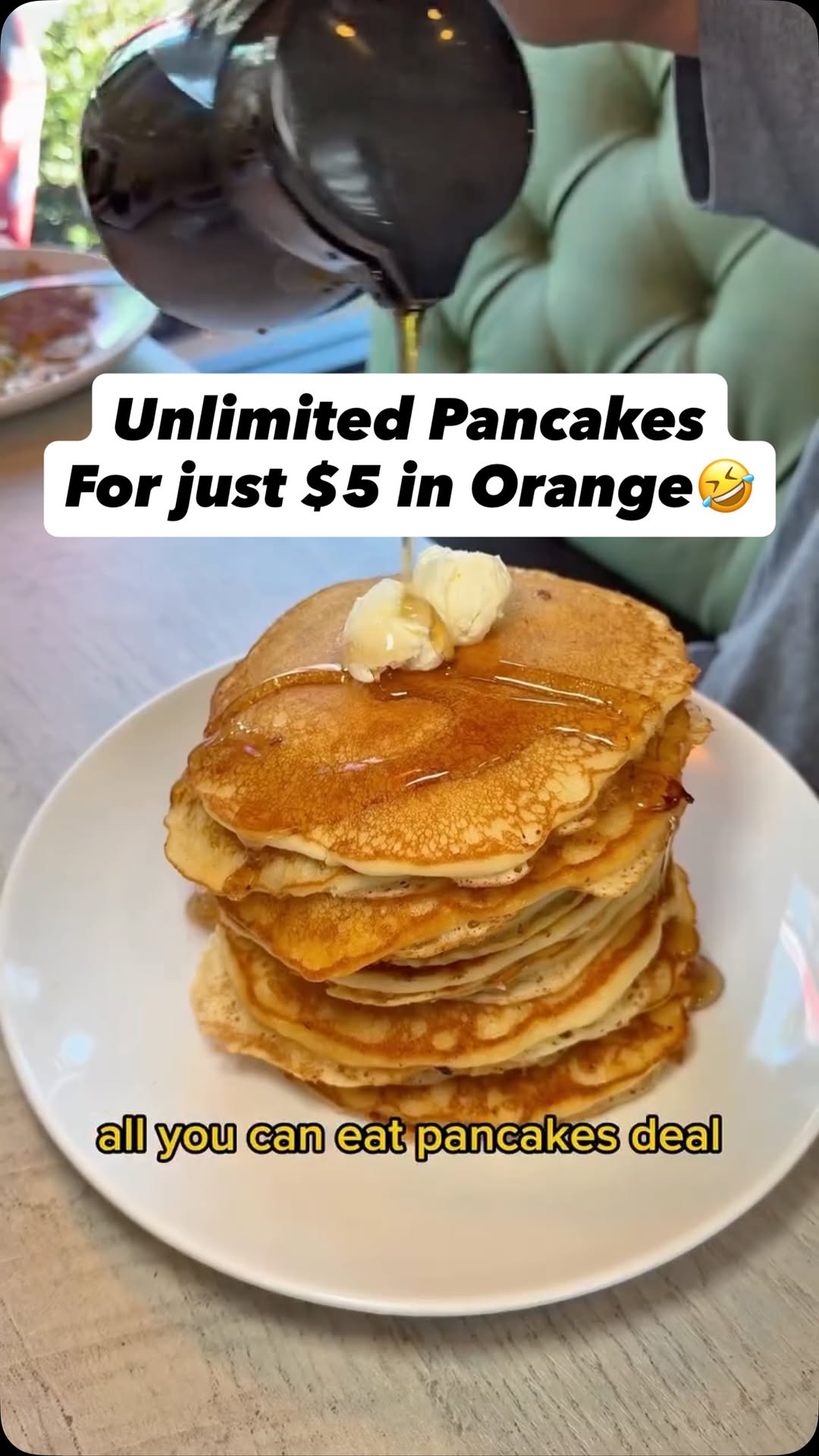 Unlimited Pancake Deal
