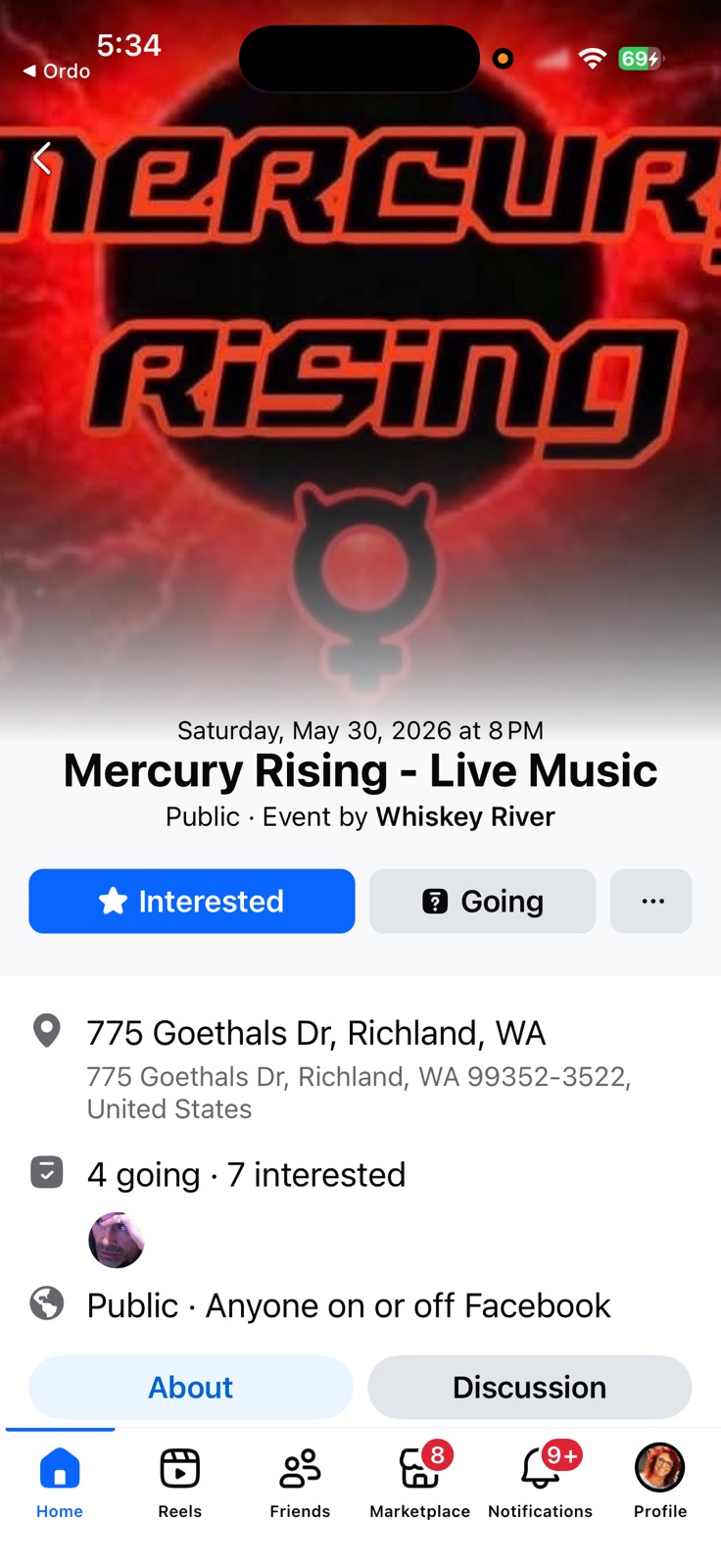 Mercury Rising Live Music