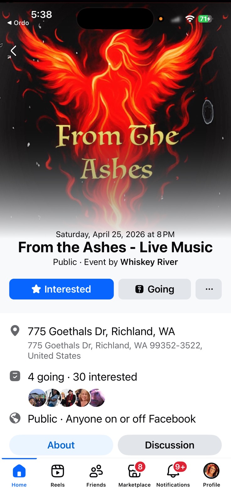 Whiskey River / Richland