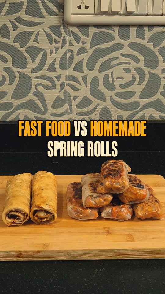 High Protein Spring Rolls thumbnail