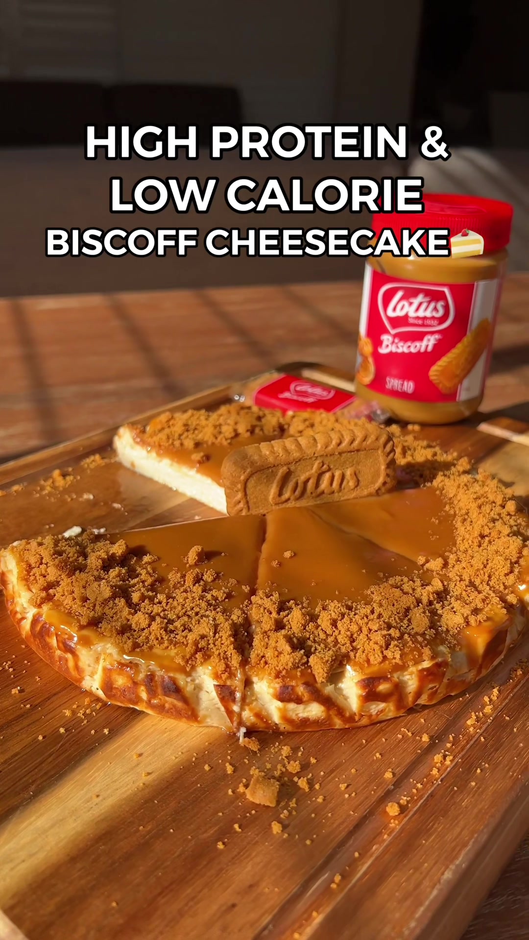 Protein Biscoff Cheesecake thumbnail