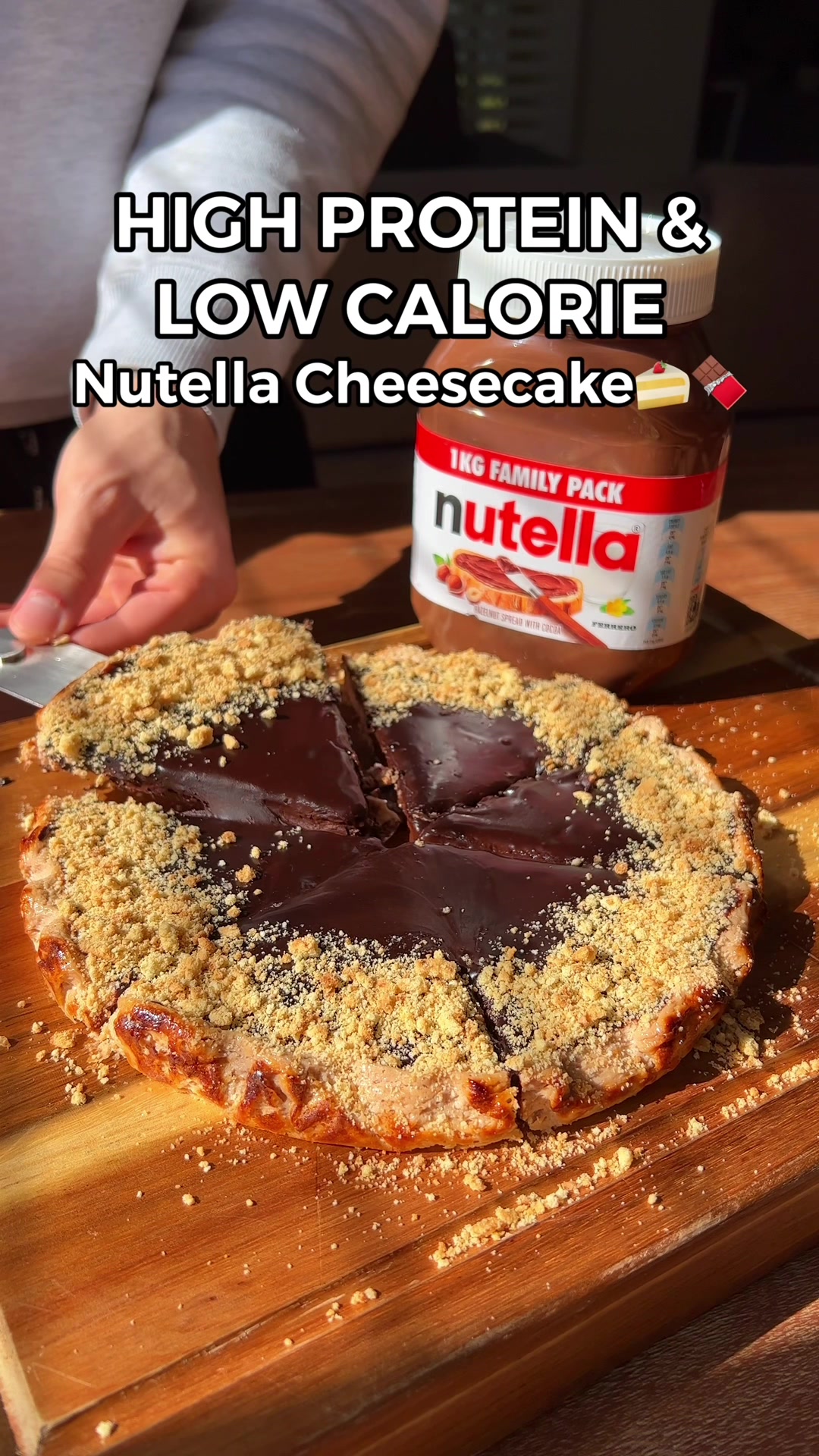Protein Nutella Cheesecake thumbnail
