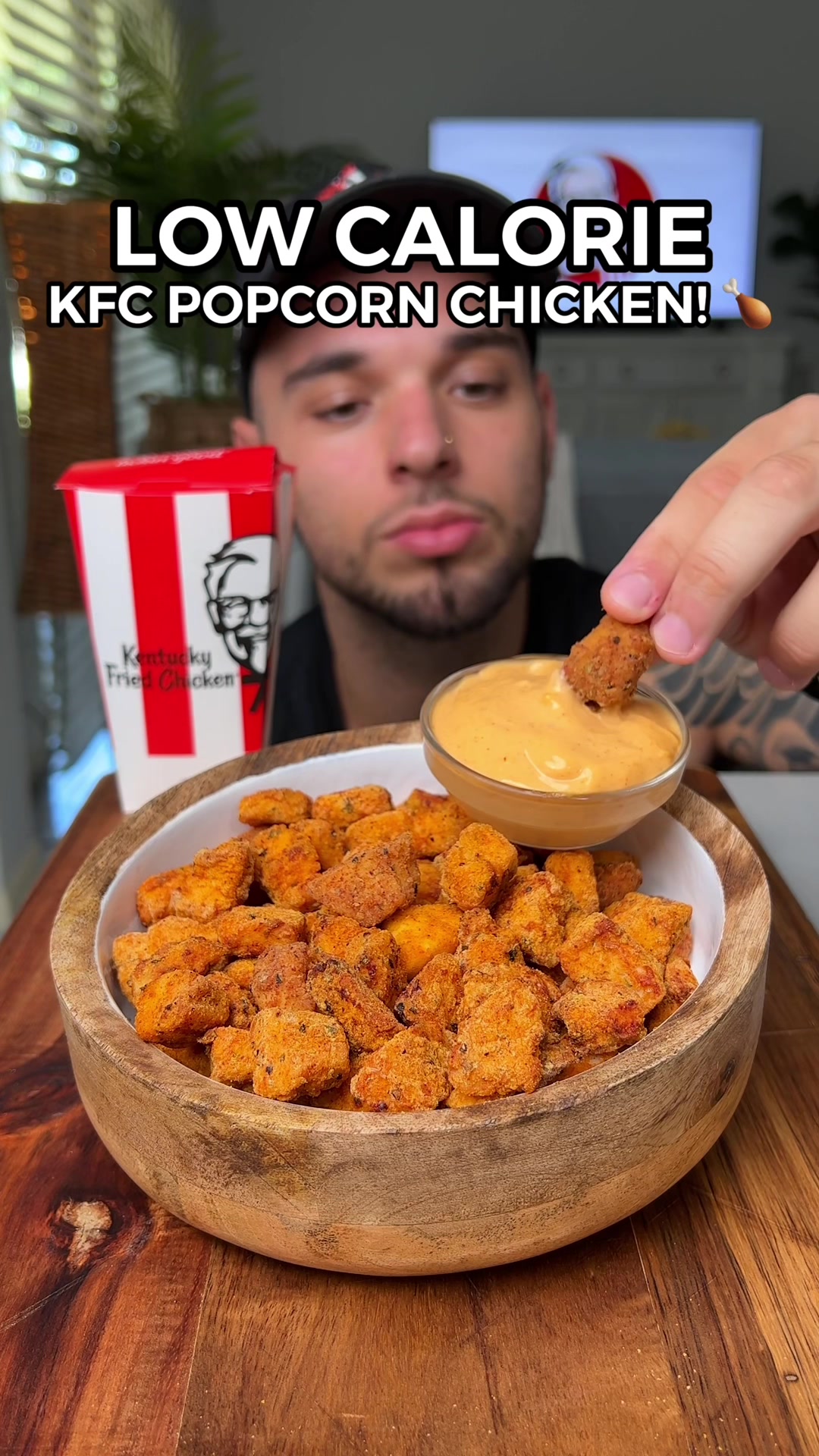Healthy KFC Popcorn Chicken