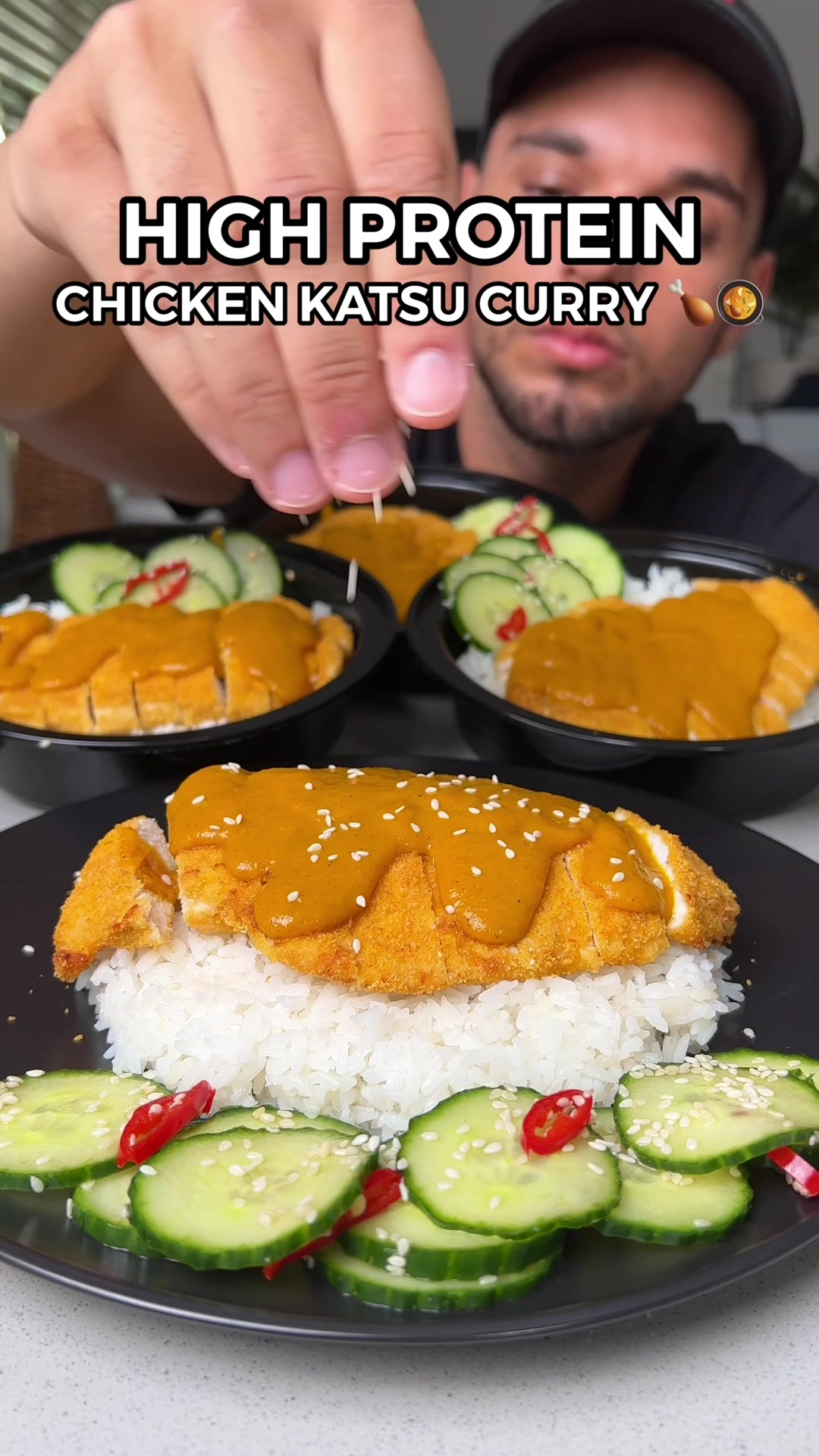 High Protein Katsu Curry