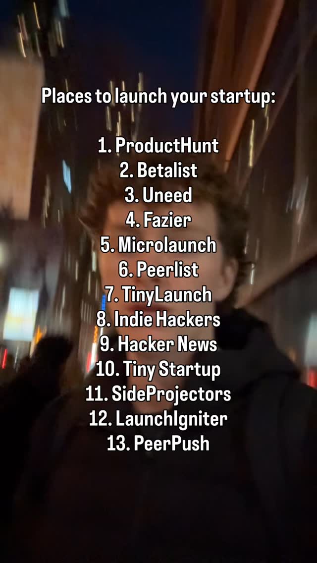 Startup Launch Platforms thumbnail