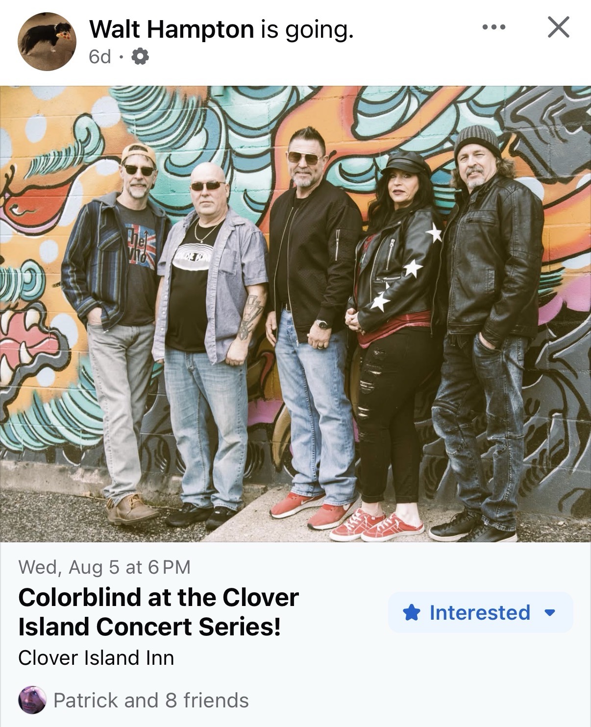 Colorblind Live Performance
